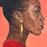 Tableau femme africaine