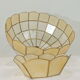 Large mother-of-pearl / vintage suspension