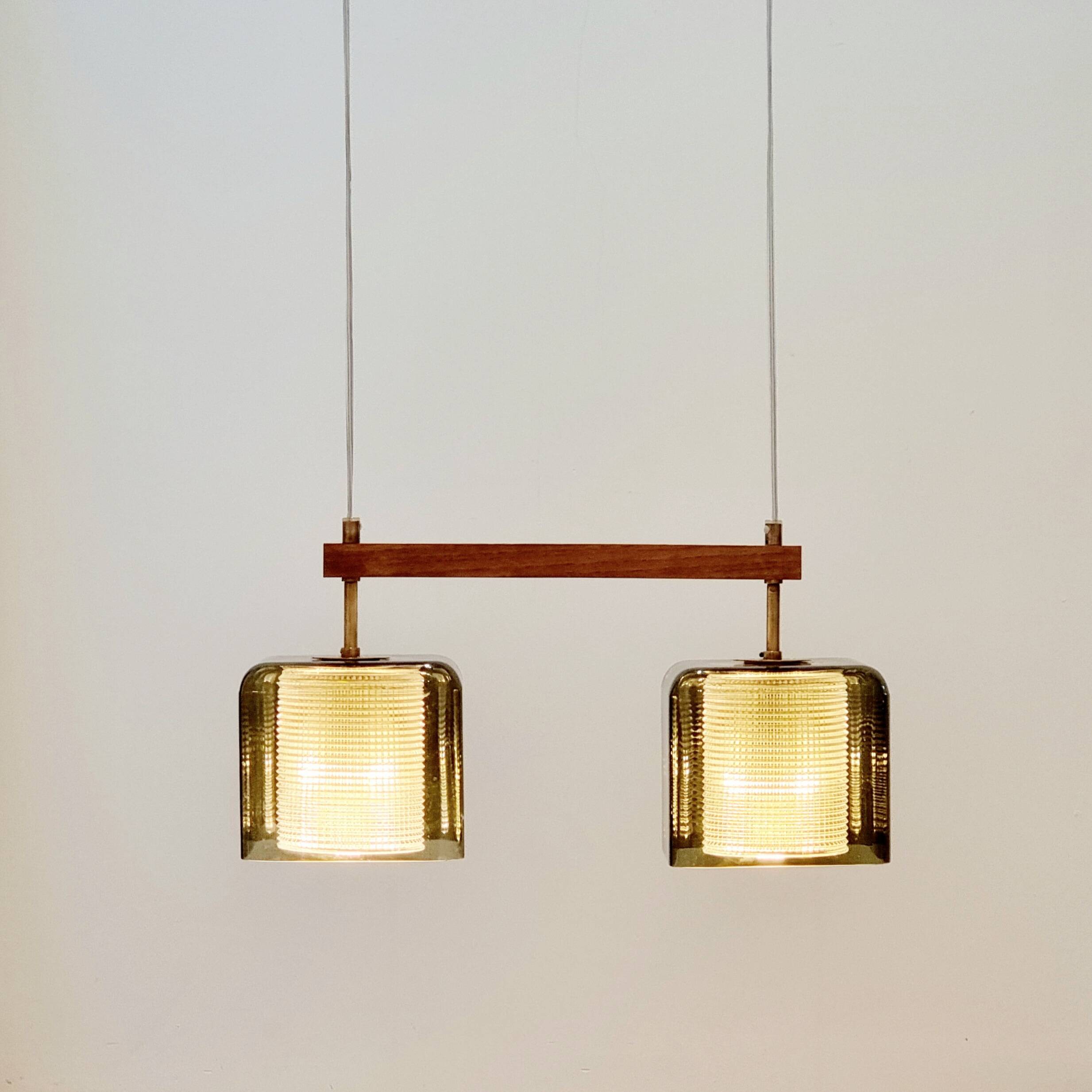 Mid-Century Scandinavian Glass Ceiling Light by C. Fagerlund for Orrefors