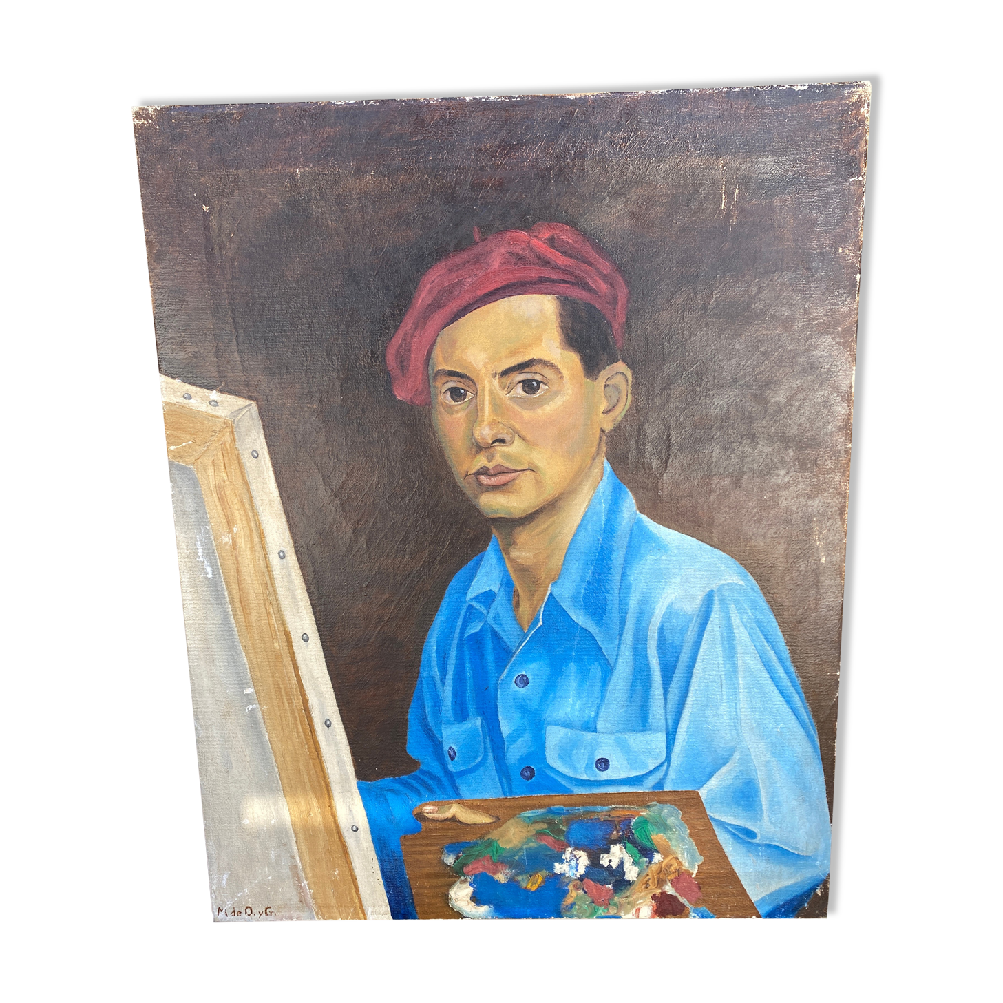 Portrait of a painter