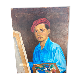 Portrait of a painter