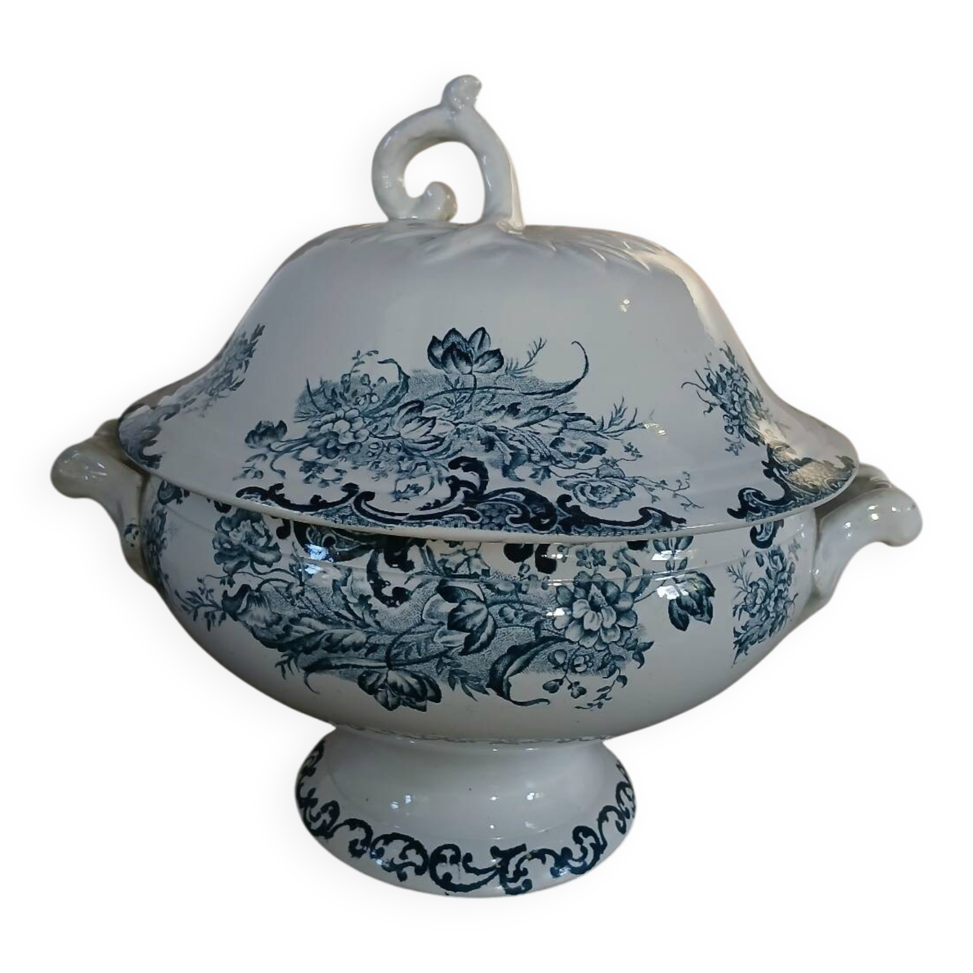 Antique Ironstone Soup Tureen