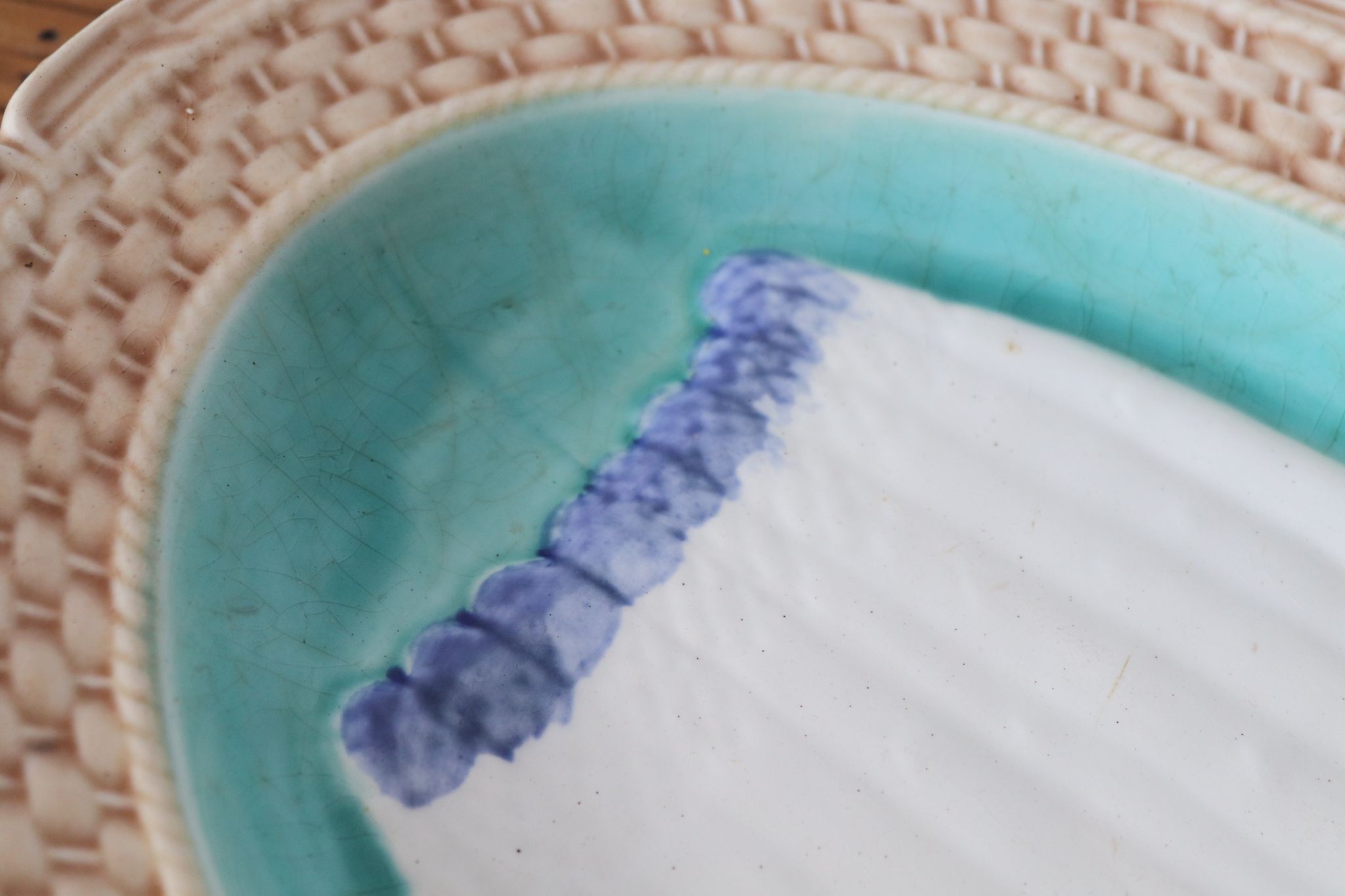 Asparagus dish in old slurry