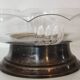 Antique cut glass compote on a pedestal – late 19th / early 20th century