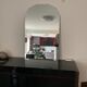 Modern beveled mirror 120x75cm