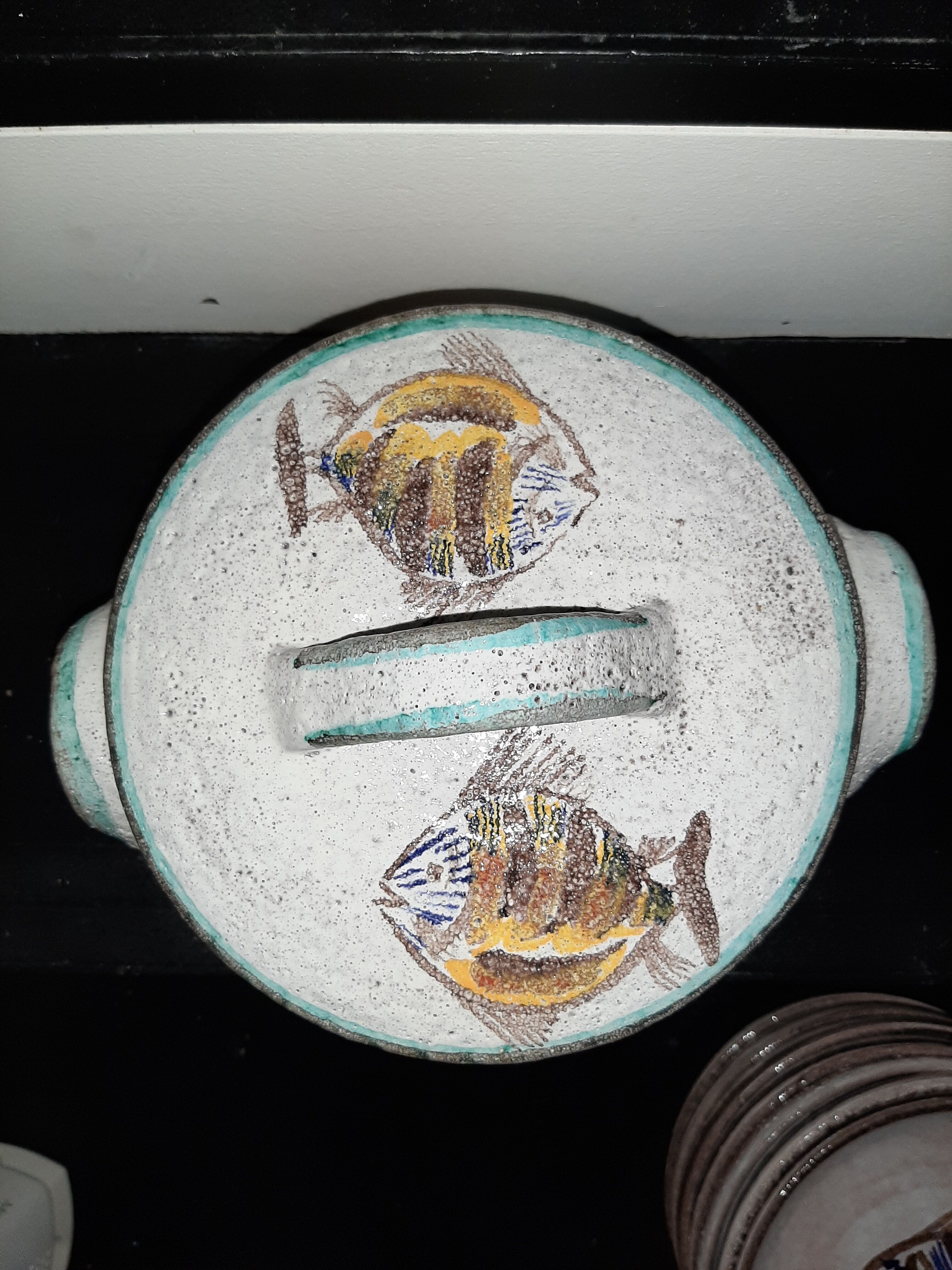 Vallauris fish service 7 people