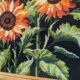 Vintage sunflower tapestry