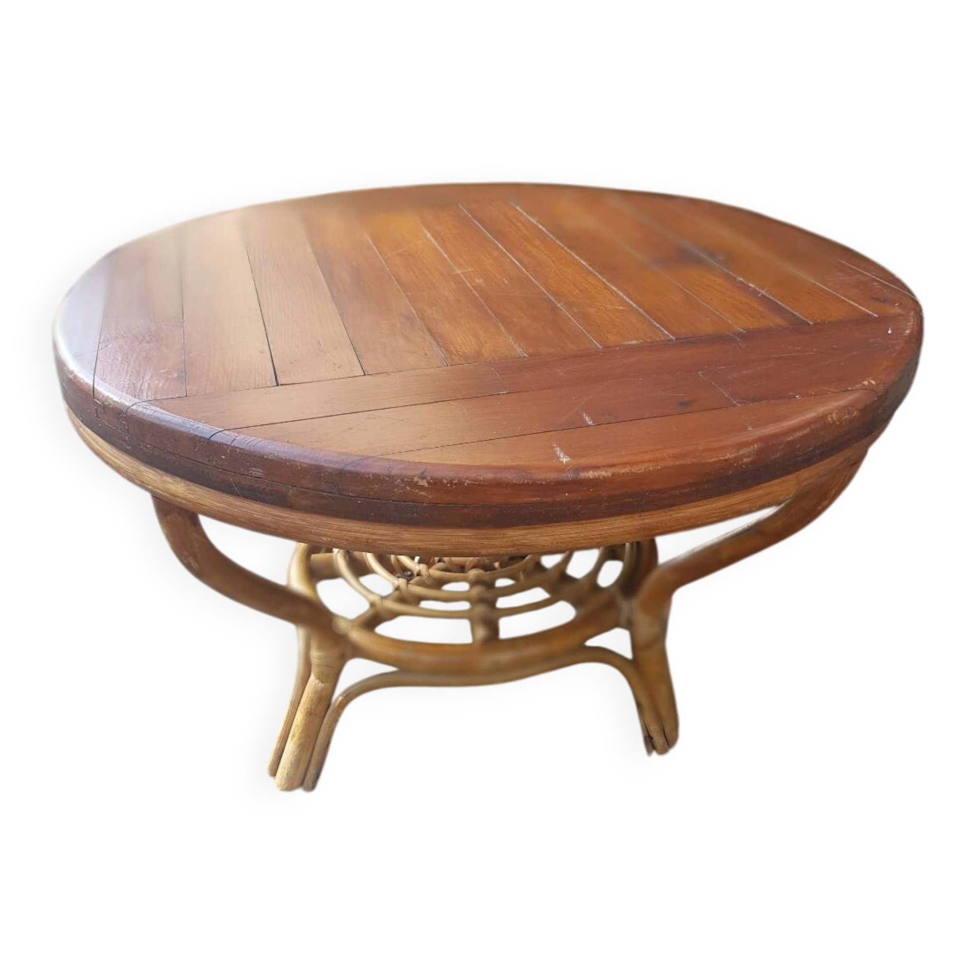 Table basse ronde de jardin