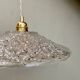 Vintage glass pendant light - tableware collection -