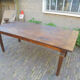 Antique old wooden table
