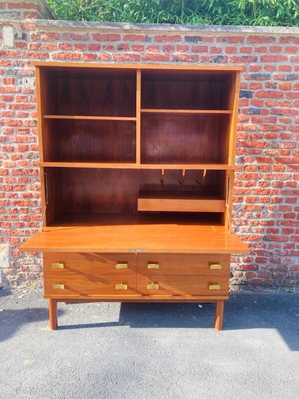 Meuble secretaire Philippon Lecoq vintage
