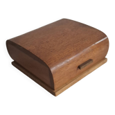 Box. Wooden cigarette dispenser.