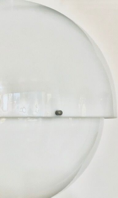 Sphere hanging lamp by L. Banding Buti for Kartell, Italy 1967