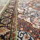 Handmade Persian wool and silk rug
