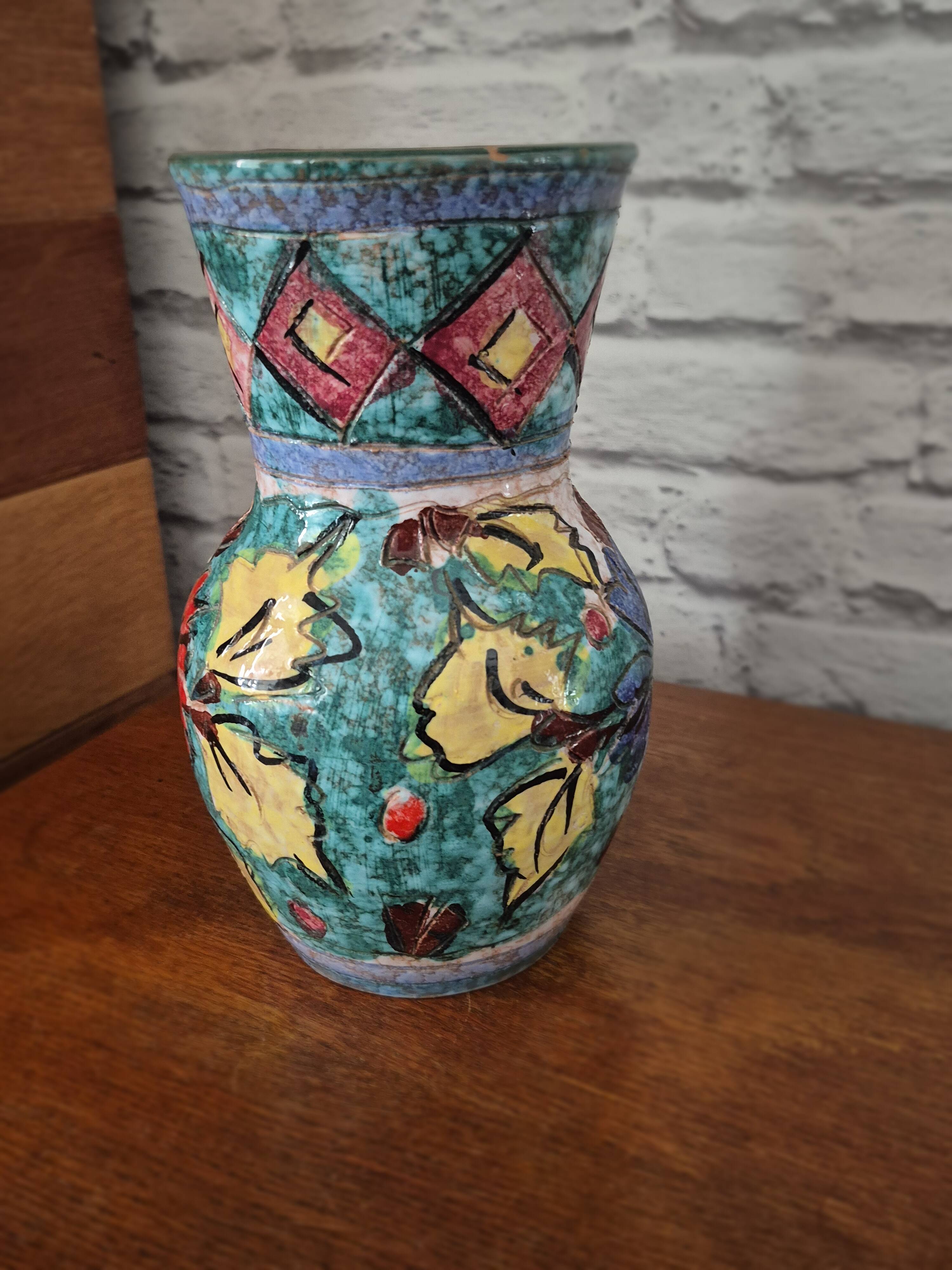 Vintage Italian Fanciullacci vase 60's