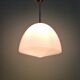 Bauhaus suspension by Philips in white opaline, 1930s.