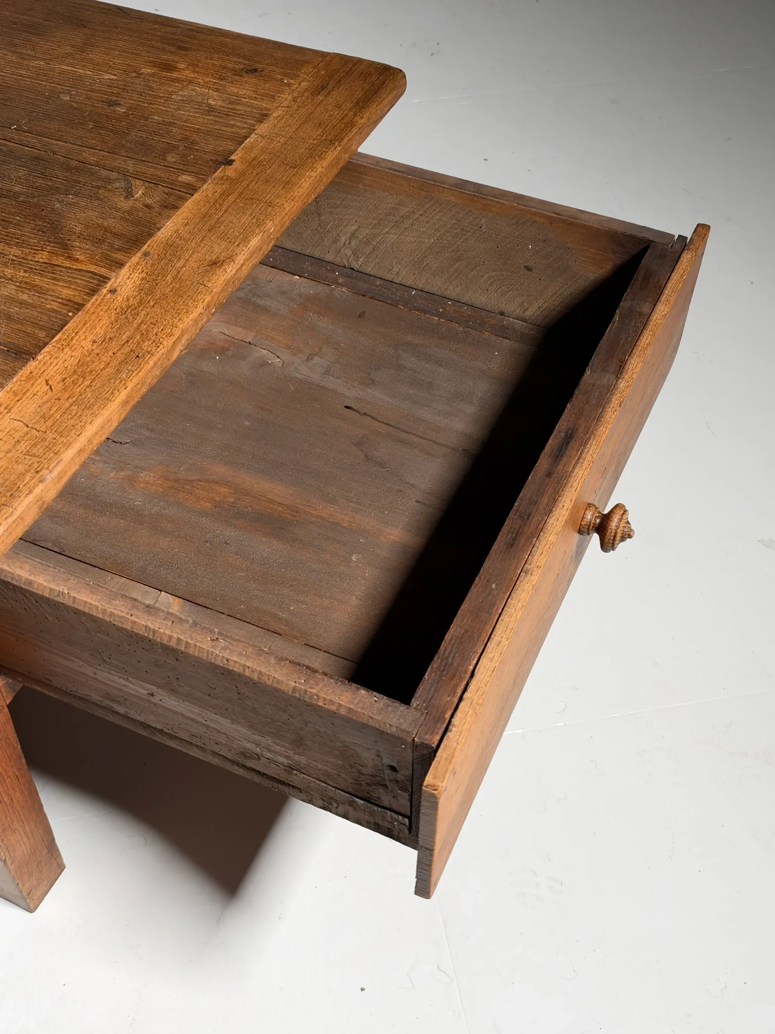 French coffee table 19th century oak