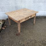 Low farmhouse table