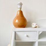 Wooden bedside lamp