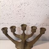 Bronze chandelier 1960
