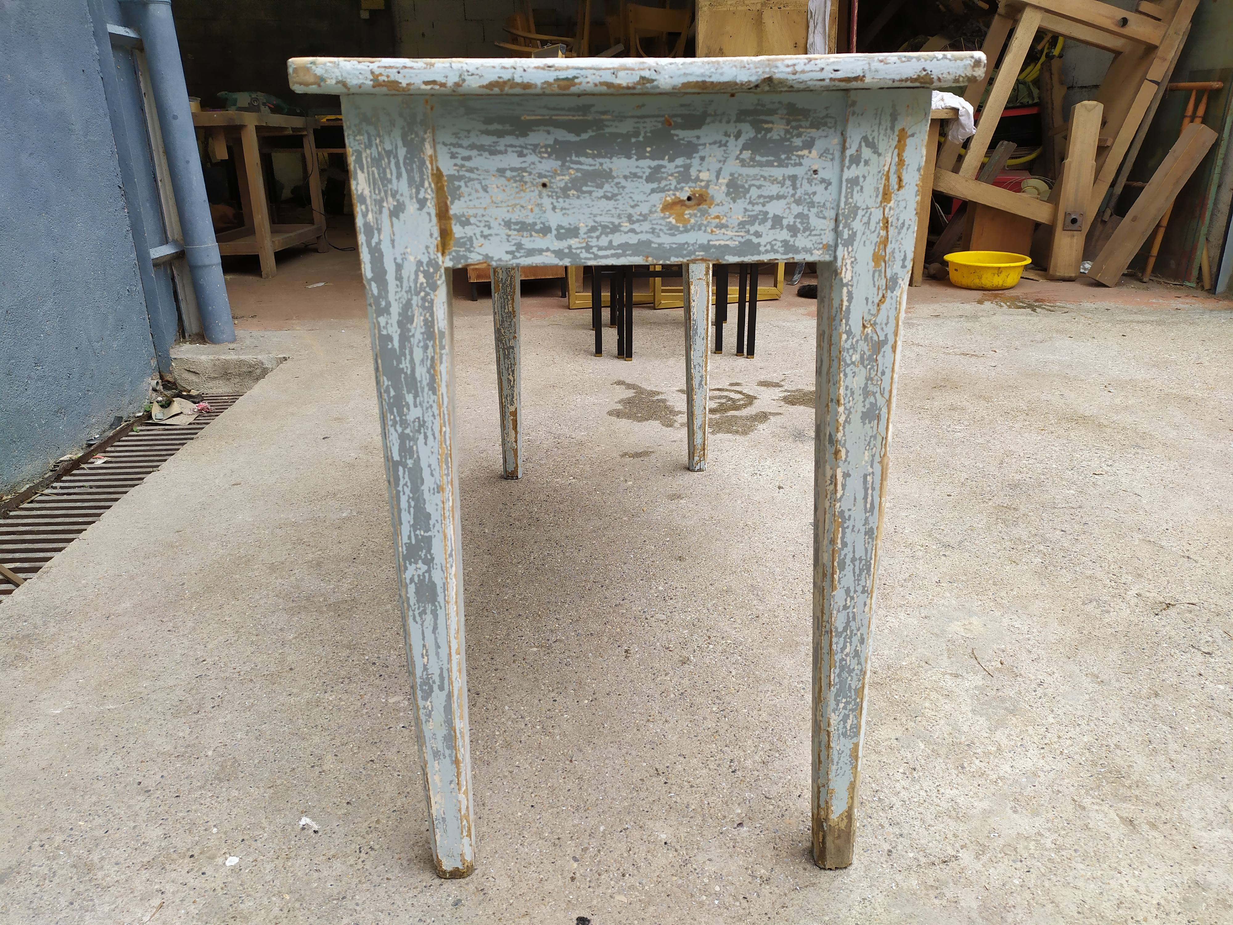 Rustic skated console table