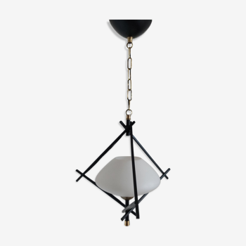Arlus cage chandelier 60's