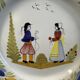Assiette décorative en faïence Henriot Quimper