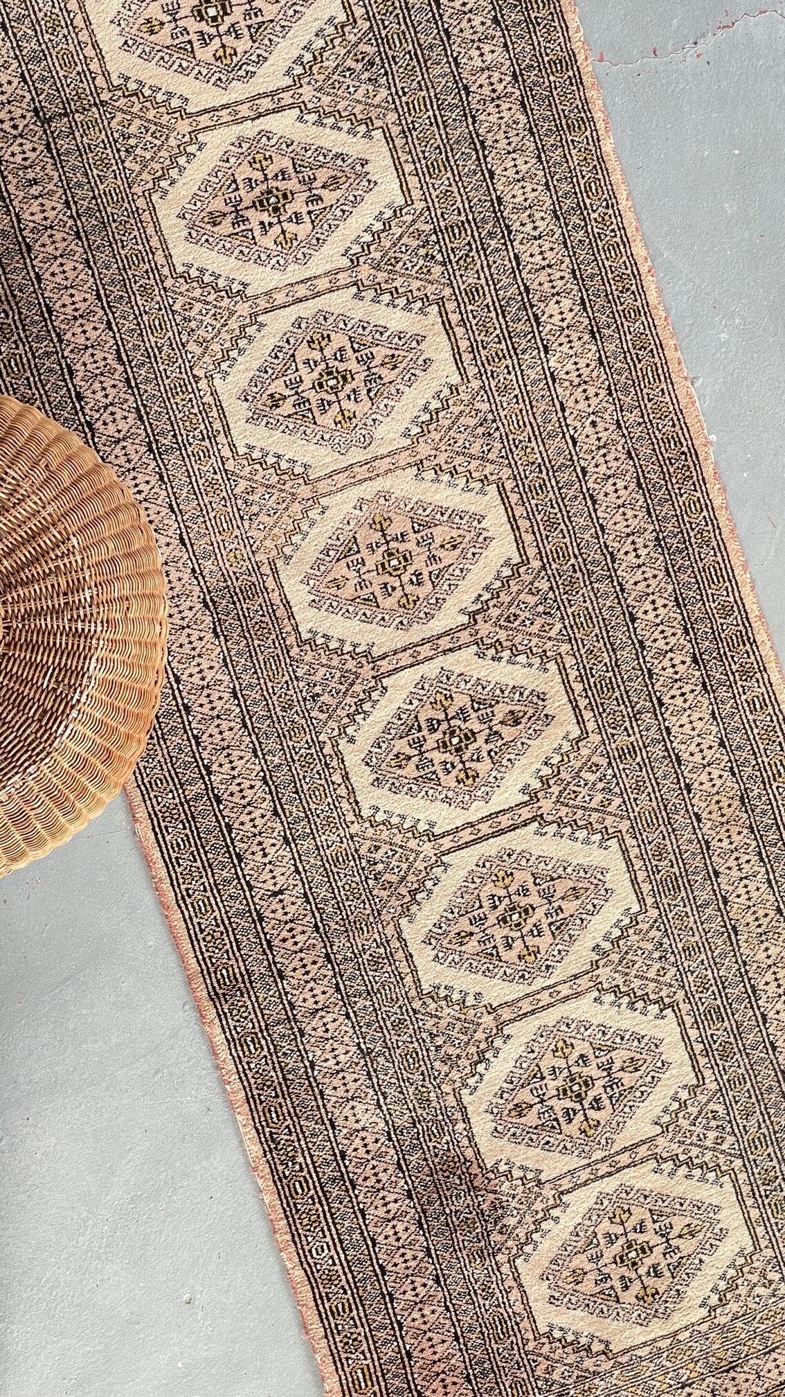 Oriental corridor carpet 78x332cm