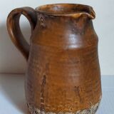 Ceramic potter's pitcher by F.CHEDEVILLE 20th century