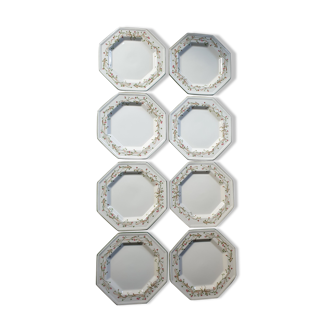 Ensemble de 8 assiettes à dessert