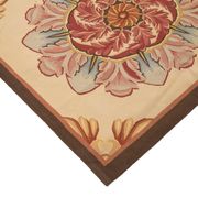 Handmade European Vintage Aubusson Kilim 308 cm x 356 cm
