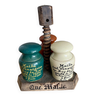 Vintage Maille mustard pot