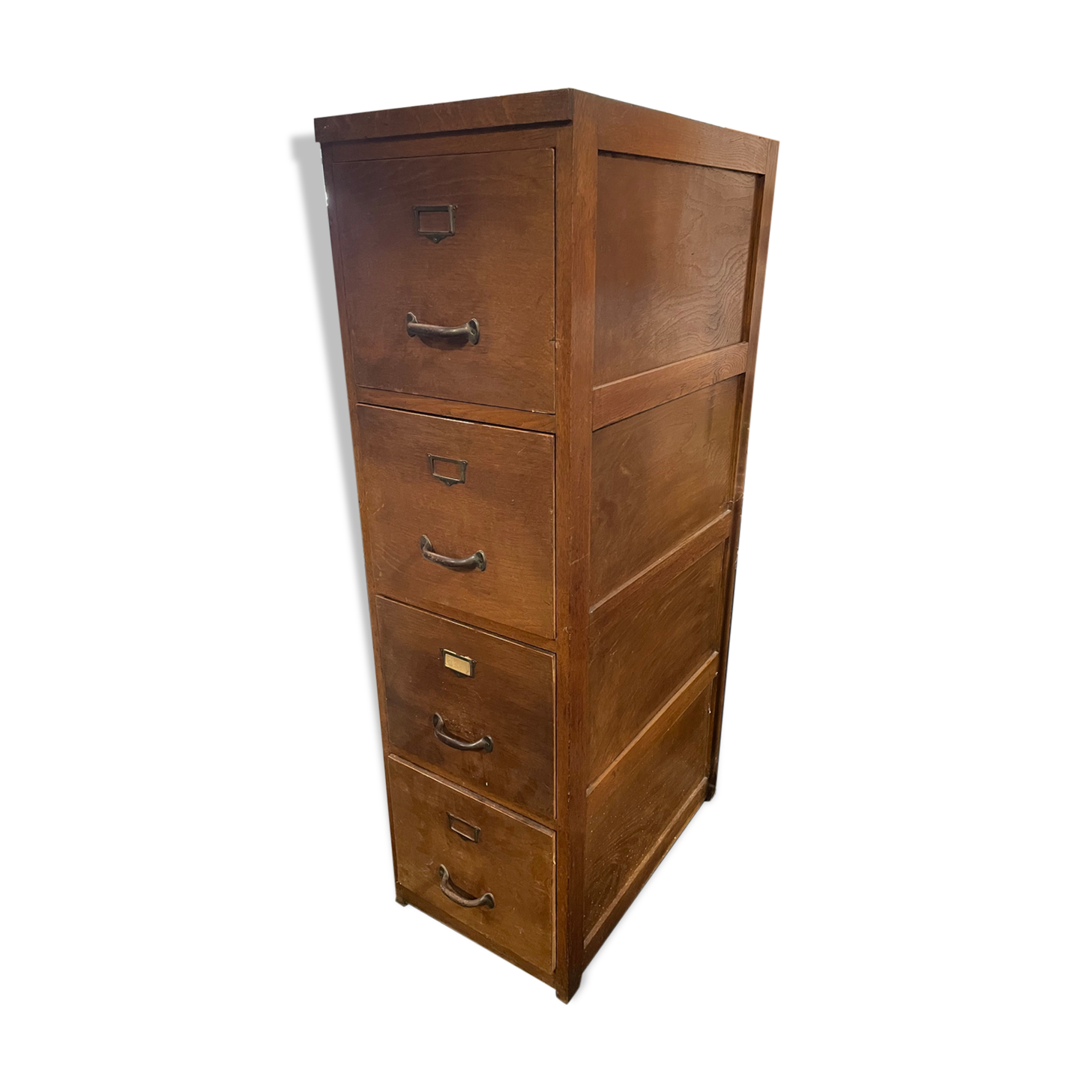 Vertical drawer locker