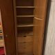 Armoire vintage pieds compas