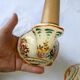 Pair wall lamp earthenware porcelain luminaire candle holder