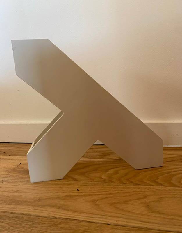 Magazine rack x 2 by Walter Zeischegg for Helit