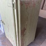 Old cast iron fridge - a decorative nugget