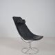 Swedish Jetson 66 armchair in leather by Bruno Mathsson for Dux