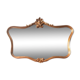 Golden vintage mirror