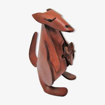 Kangaroo leather toy design Australia 80s