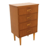 Commode scandinave en teck, Suède, 1960