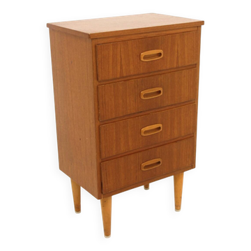 Scandinavian teak chest of drawers, Sweden, 1960