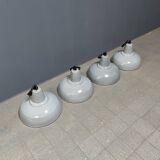 Light gray enamel Philips pendant lamps