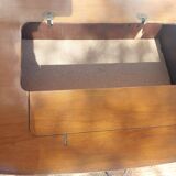 small wooden buffet, vintage