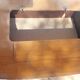 small wooden buffet, vintage