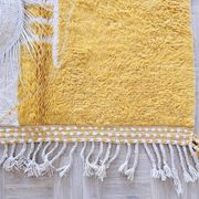 Handmade pure wool rug, size 100 x 200 cm