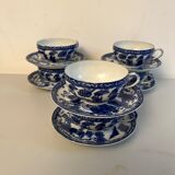 Japanese dragon tea set 12 pieces