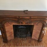 Wooden coat/chimney frame