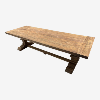 Solid chene table 300 x 100 cm