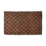 Anatolian handmade kilim rug 295 cm x 182 cm